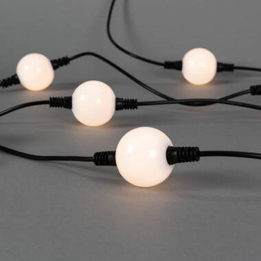 Image of Konstsmide Illumiline LED Opal String Lights - 20 Light Starter Set