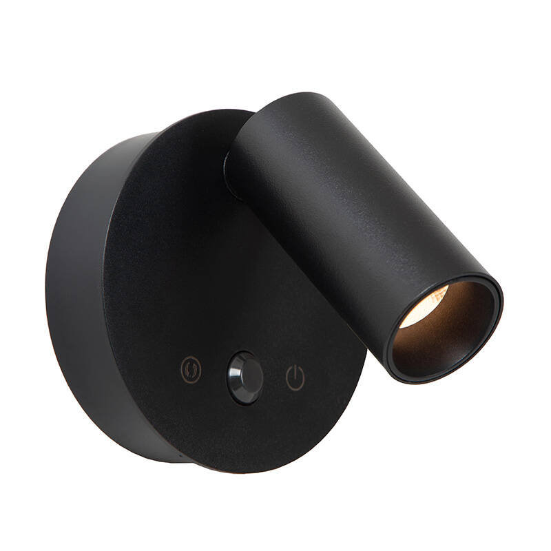 Image of Lucide Toni USB Rechargeable LED Touch Reading Light with Motion Switch