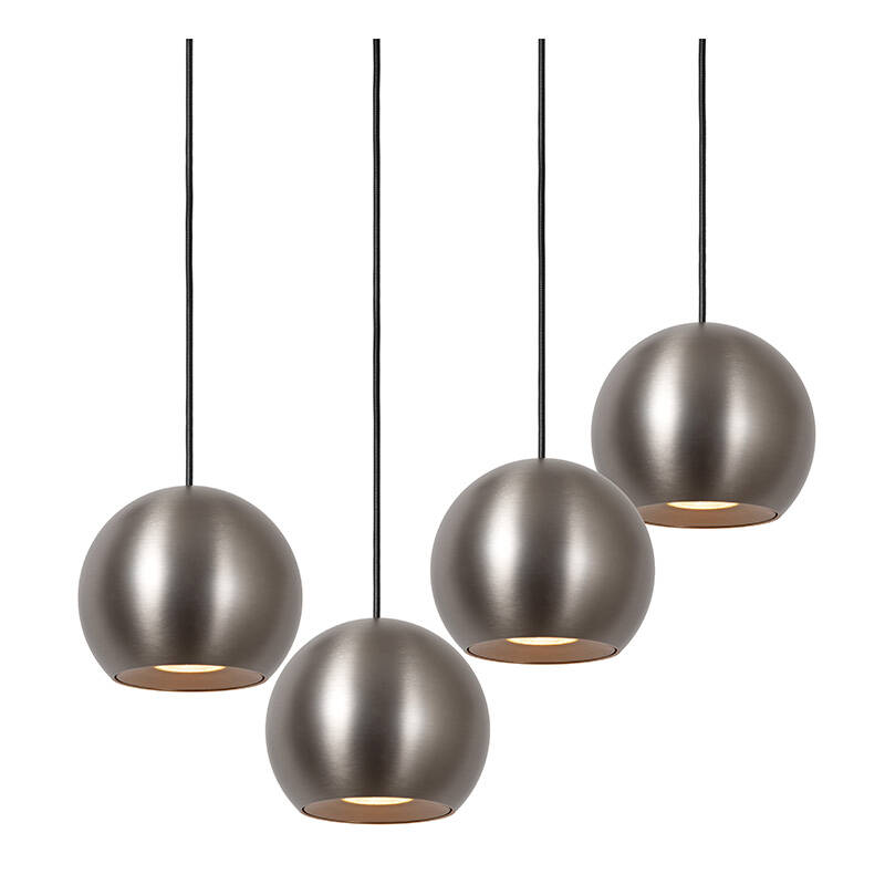 Image of Lucide Montana LED Bar Ceiling Pendant Light with Remote Control