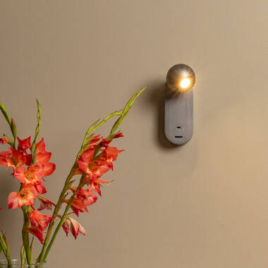 Image of Lucide Montana LED Reading Light with USB Charging Port