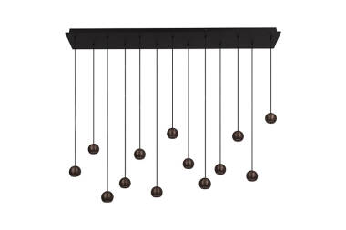 Image of Lucide Montana LED Bar Ceiling Pendant Light with Remote Control