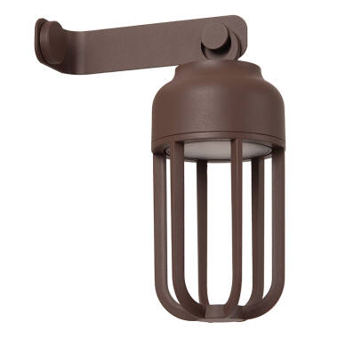 Image of Lucide Wells USB Rechargeable LED Outdoor Wall Light