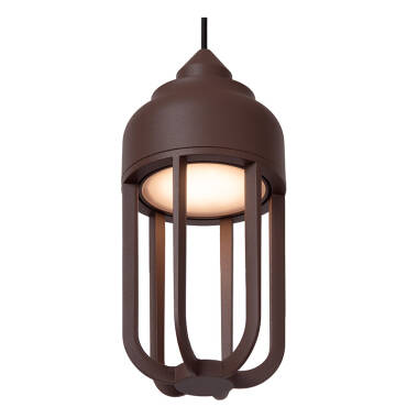 Image of Lucide Wells LED Outdoor Porch Pendant