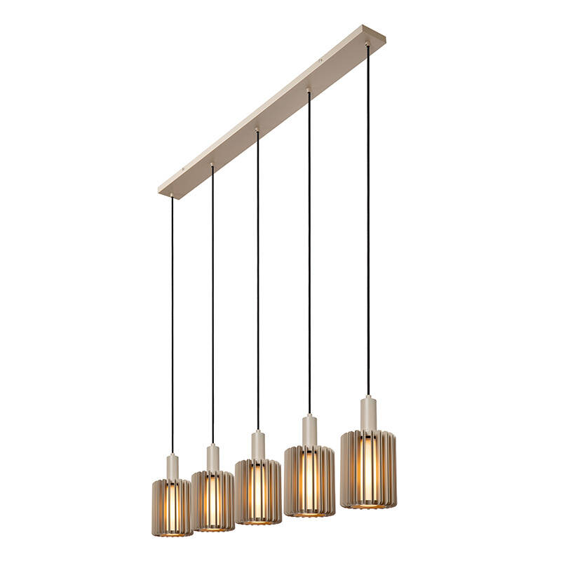 Image of Lucide Lambres 5 Light Bar Ceiling Pendant