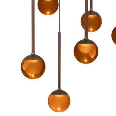Image of Lucide Calina LED 12 Light Bar Ceiling Pendant