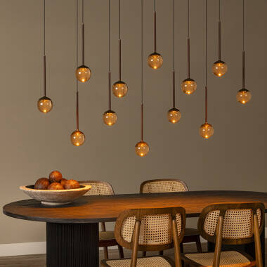 Image of Lucide Calina LED 12 Light Bar Ceiling Pendant
