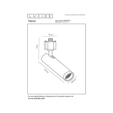Image of Lucide Grado 1 Circuit Track Spotlight