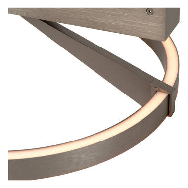 Image of Lucide Applause 400 LED Flush Ceiling Light with Remote Control