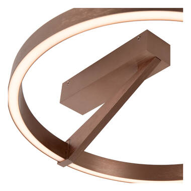 Image of Lucide Applause 400 LED Flush Ceiling Light with Remote Control