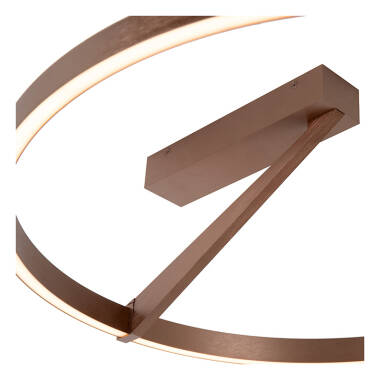 Image of Lucide Applause 600 LED Flush Ceiling Light with Remote Control