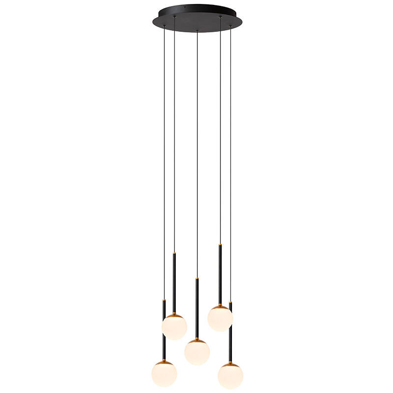 Image of Lucide Calina LED 5 Light Cluster Ceiling Pendant Light