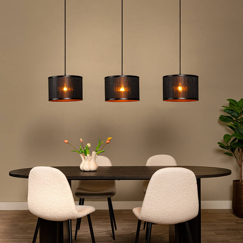 Image of Lucide Tagalog 3 Light Bar Ceiling Pendant
