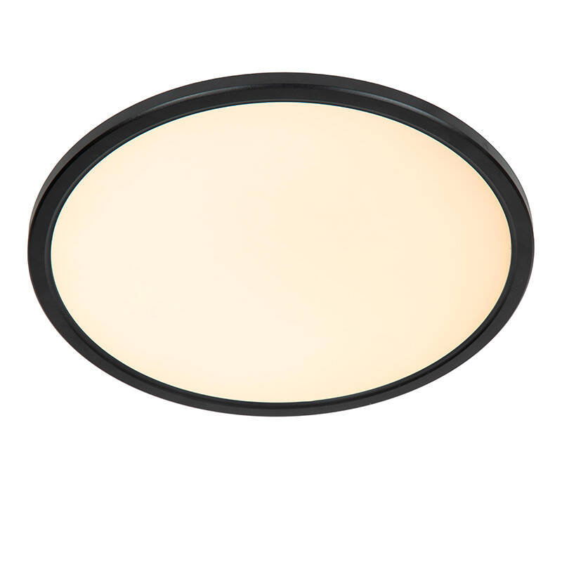 Image of Lucide Castor LED Flush Ceiling Light with Remote Control