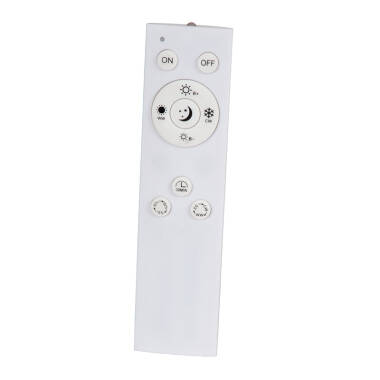 Image of Lucide Elly 600 LED Flush Ceiling Light with Remote Control