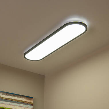 Image of Lucide Elly 800 CCT LED Flush Ceiling Light with Remote Control