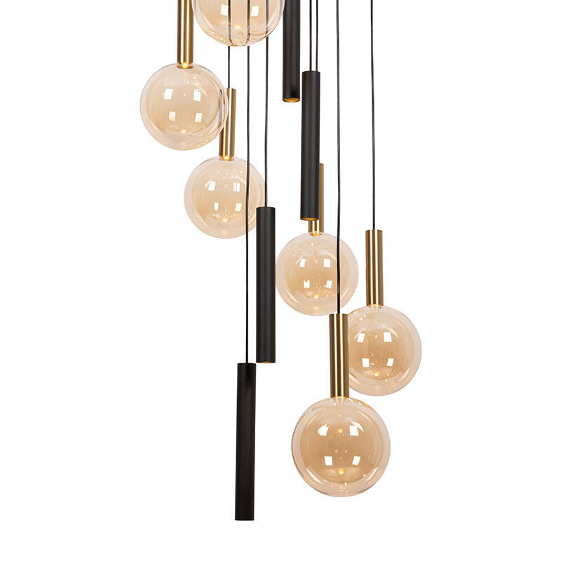 Image of Lucide Josiane 10 Light Cluster Ceiling Pendant Light