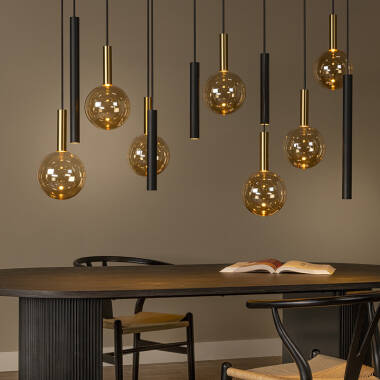 Image of Lucide Josiane Bar Ceiling Pendant Light