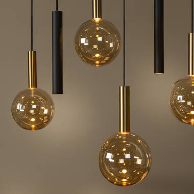 Image of Lucide Josiane Bar Ceiling Pendant Light