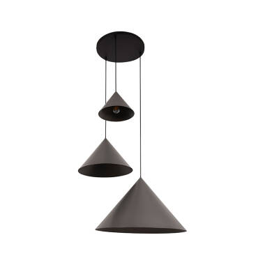 Lucide Spitze 3 Light Cluster Ceiling Pendant Light