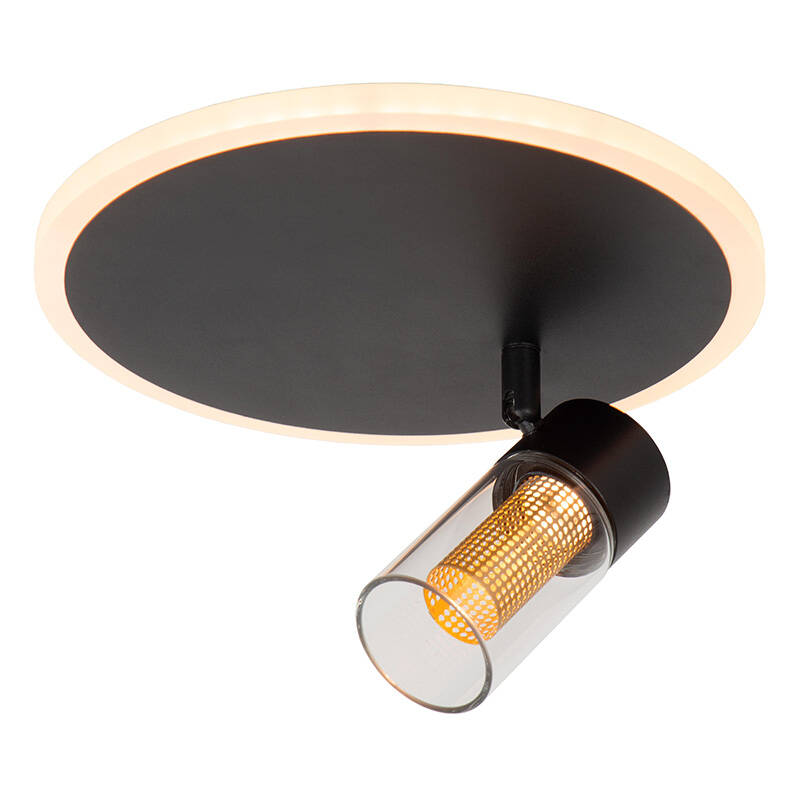 Image of Lucide Everina LED Single Ceiling Spotlight with Remote Control
