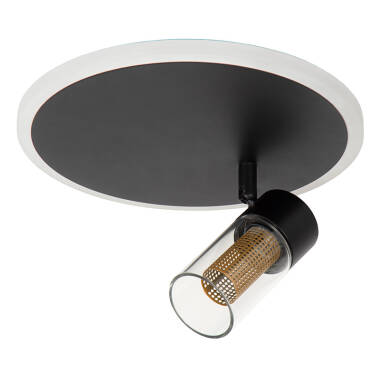 Image of Lucide Everina LED Single Ceiling Spotlight with Remote Control