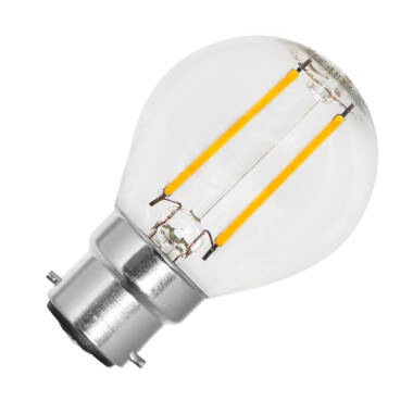 Envirolight 2W Non-Dimmable LED Decorative Filament Golfball Bulb - Bayonet Cap