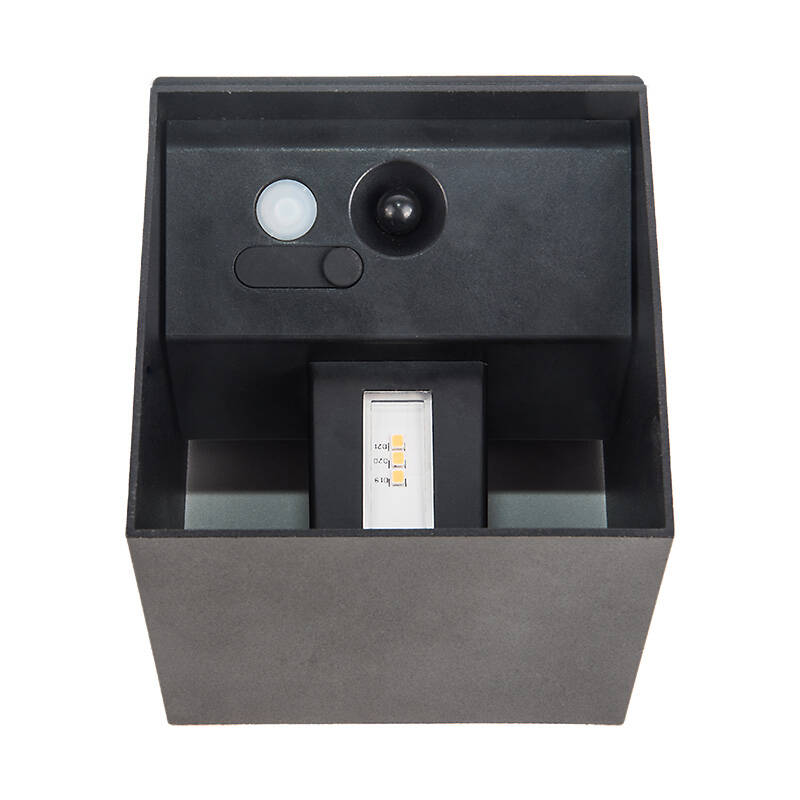 Image of Edit Salamis USB Rechargeable LED Outdoor Wall Light with PIR Sensor