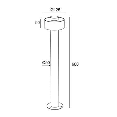 Image of Edit Mode LED Outdoor Post Light