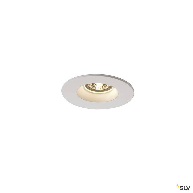 Image of SLV Plastra Paintable Recessed Fixed Downlight