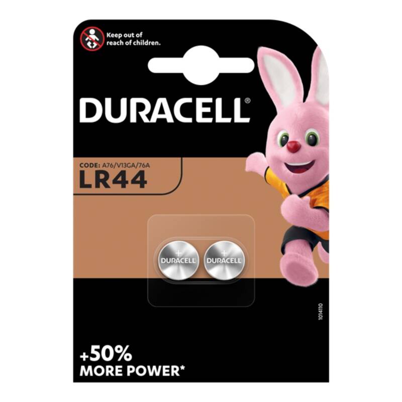 Image of Duracell LR44 Coin Battery