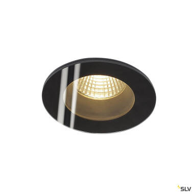 SLV Patta-F 11W Recessed Warm White Dimmable LED IP65 Fixed Downlight