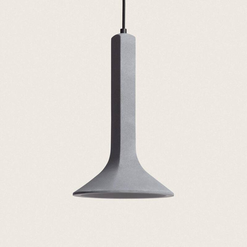 Image of Edit Jada Concrete Ceiling Pendant Light