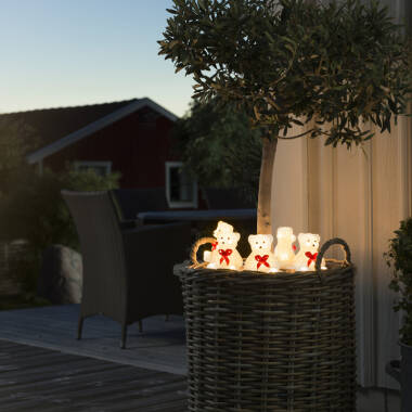 Image of Konstsmide LED Teddy Bear String Lights - Set of 5