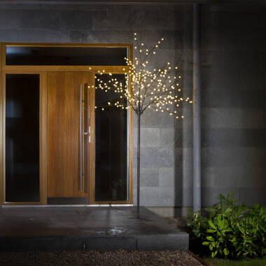 Image of Konstsmide 2.5M Pre-Lit LED Opal Berry Tree