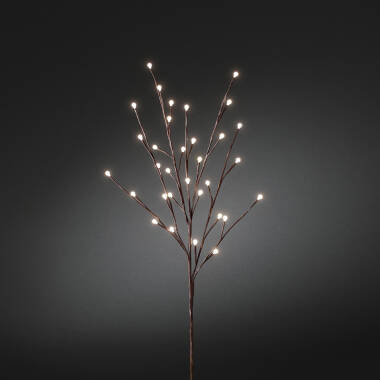 Konstsmide 1M Pre-Lit LED Opal Berry Twig Branch