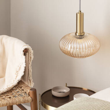 Edit Basile Glass Ceiling Pendant Light