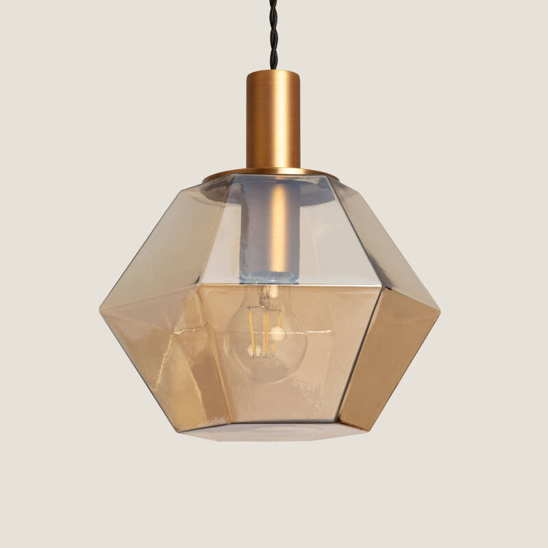 Image of Edit Diamound Glass Ceiling Pendant Light