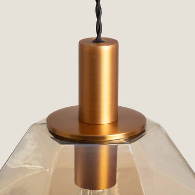 Image of Edit Diamound Glass Ceiling Pendant Light