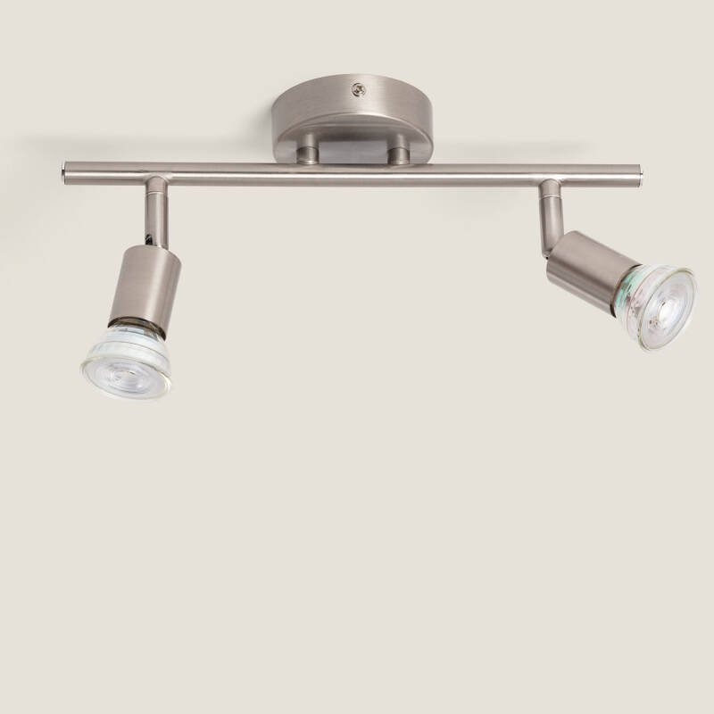 Image of Edit Oasis 2 Light Ceiling Spotlight Bar