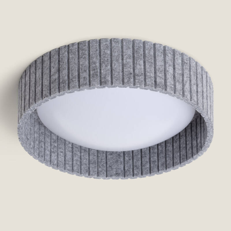 Image of Edit Kaptyn LED Felt Flush Ceiling Light