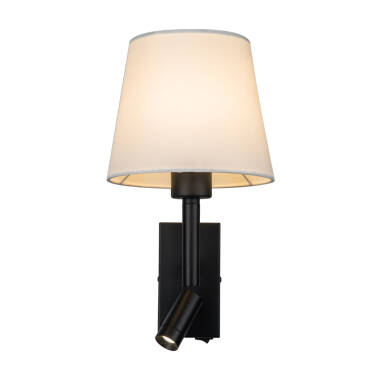 Image of Edit Harvey Wall Light with LED Reading Light