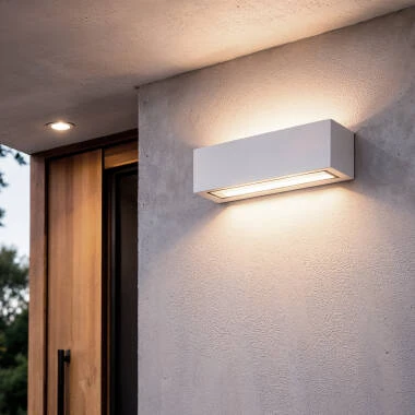 Edit Gropius Colour Selectable LED Outdoor Up & Down Wall Light
