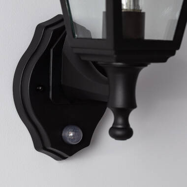 Image of Edit Coastal Sennen Outdoor Lantern Wall Light with PIR Sensor