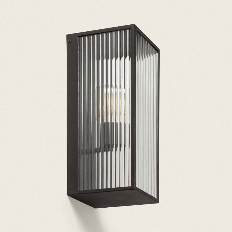 Image of Edit Big Taiga Half Lantern Bathroom Wall Light