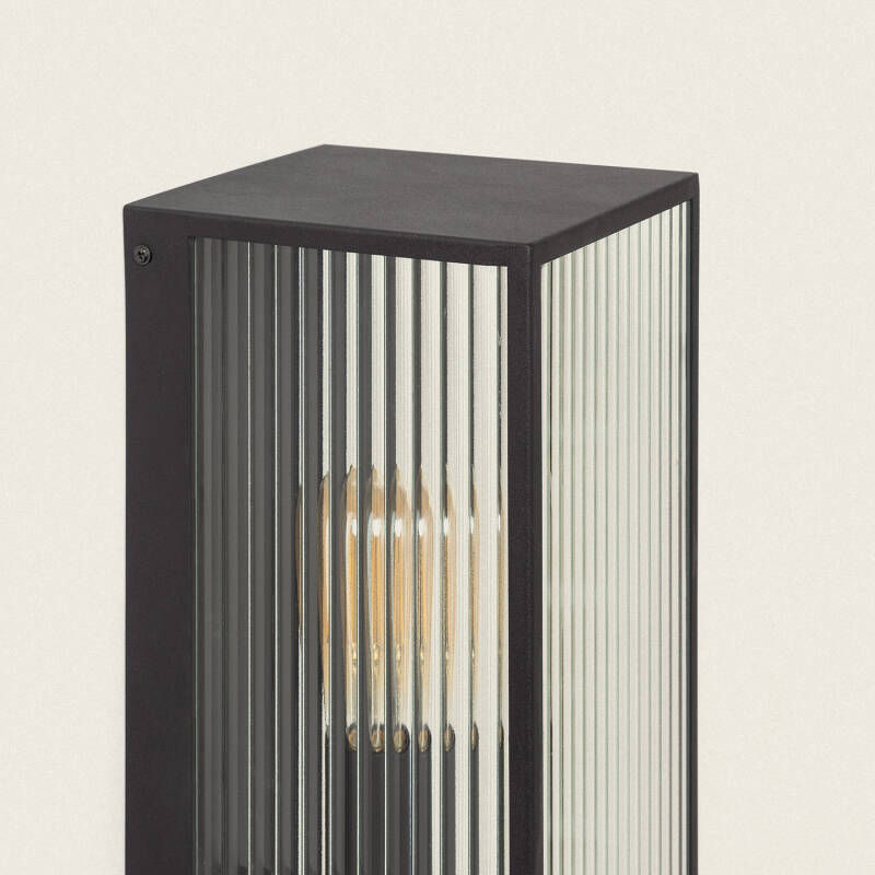 Image of Edit Big Taiga Half Lantern Bathroom Wall Light