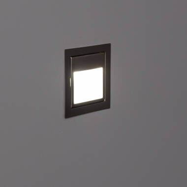 Image of Edit Larry Cool White LED Recessed Outdoor Wall Light