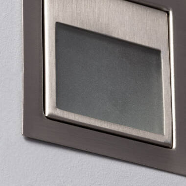 Image of Edit Larry Cool White LED Recessed Outdoor Wall Light
