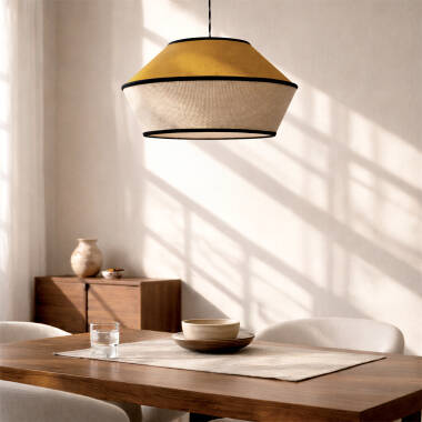 Image of Edit Trompa Velvet Ceiling Pendant Light