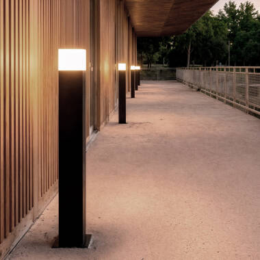 Image of Edit Augusta 740 Outdoor Bollard Light - Black