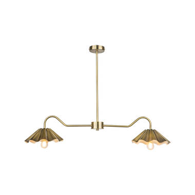 Image of Wisteria Aloura 2 Light Bar Ceiling Pendant